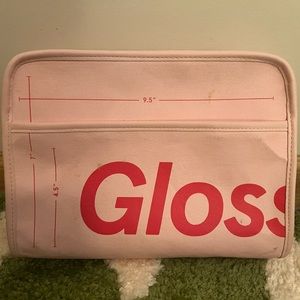 Glossier beauty bag